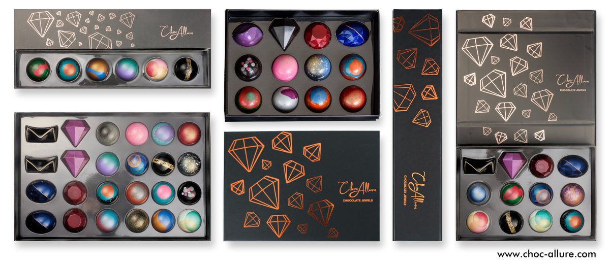 Chocolate Jewels™ boxes