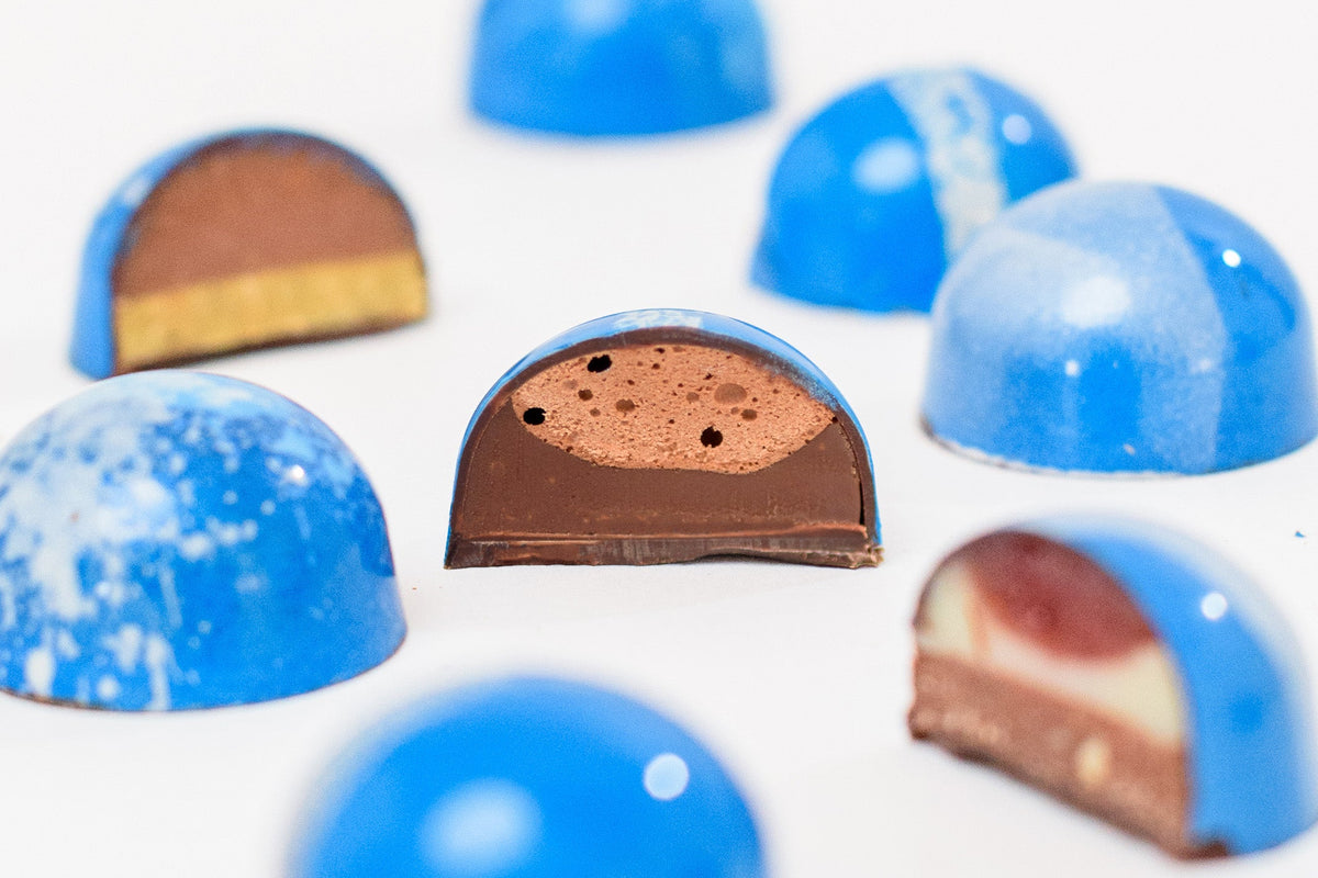 Hanukkah Chocolate Jewels (6 pieces)