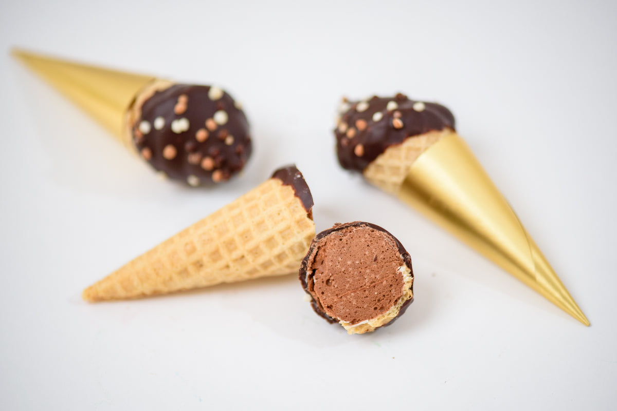 Chocolate Marshmallow Cone