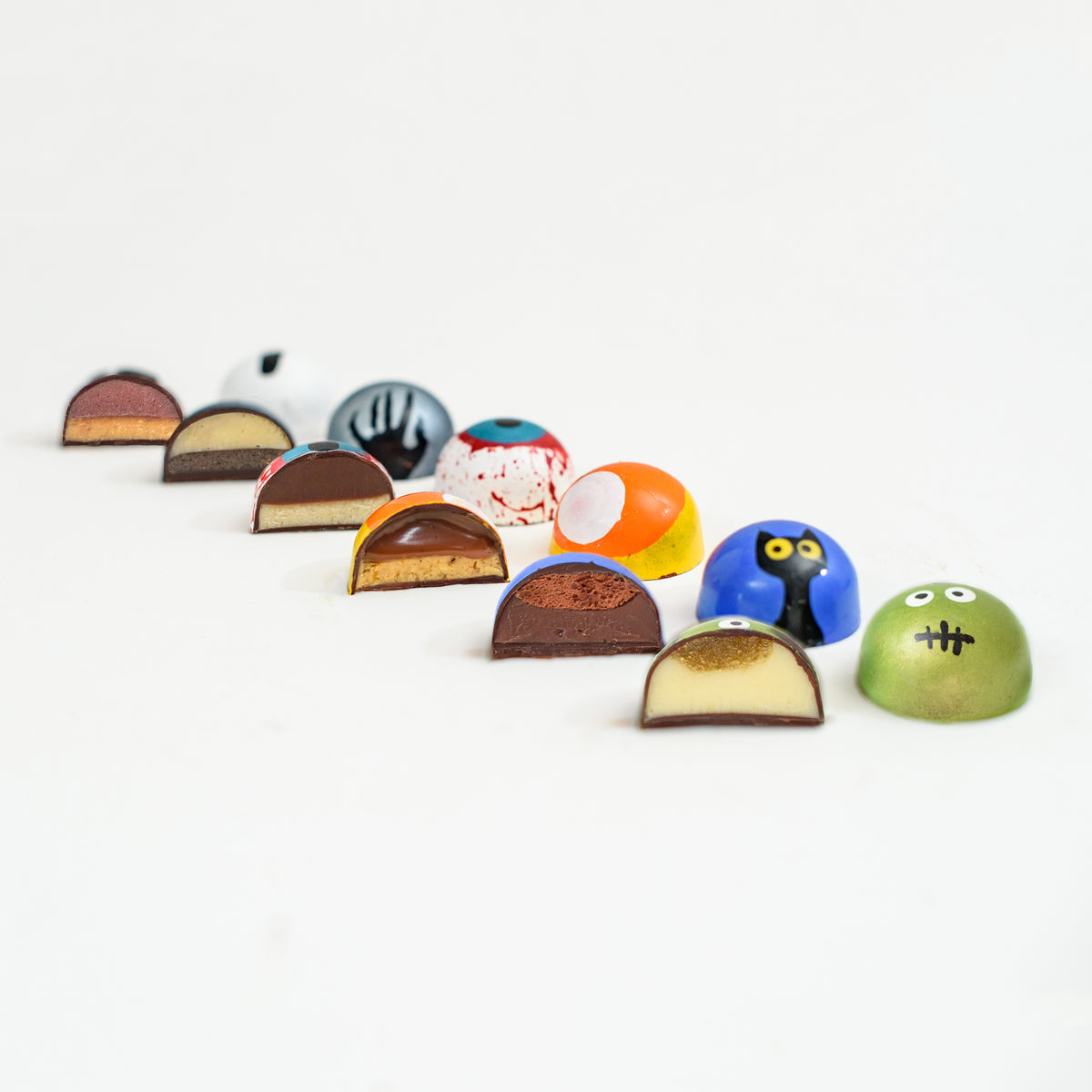 Halloween Spooky Chocolate Collection (12 piece)