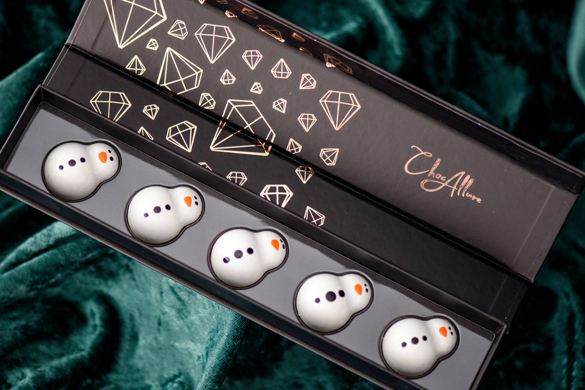 Milk & Cookies Chocolate Snowmen