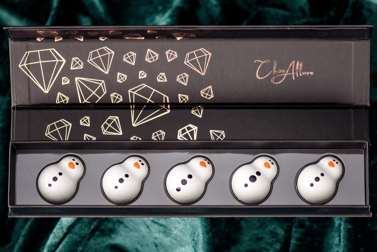 Milk & Cookies Chocolate Snowmen