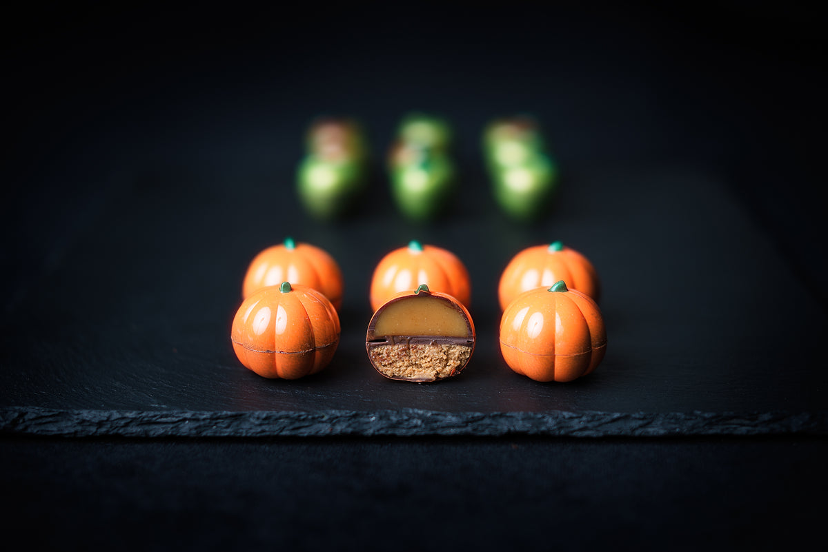 3D Fall Themed Chocolate Fruit Collection